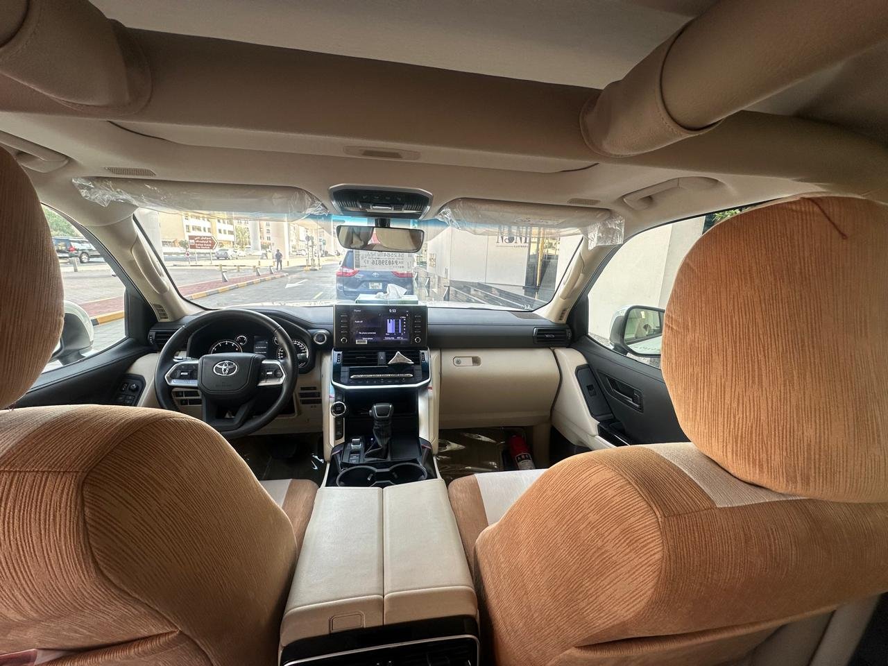 Landcruiser 2025 model interior in Dubai
